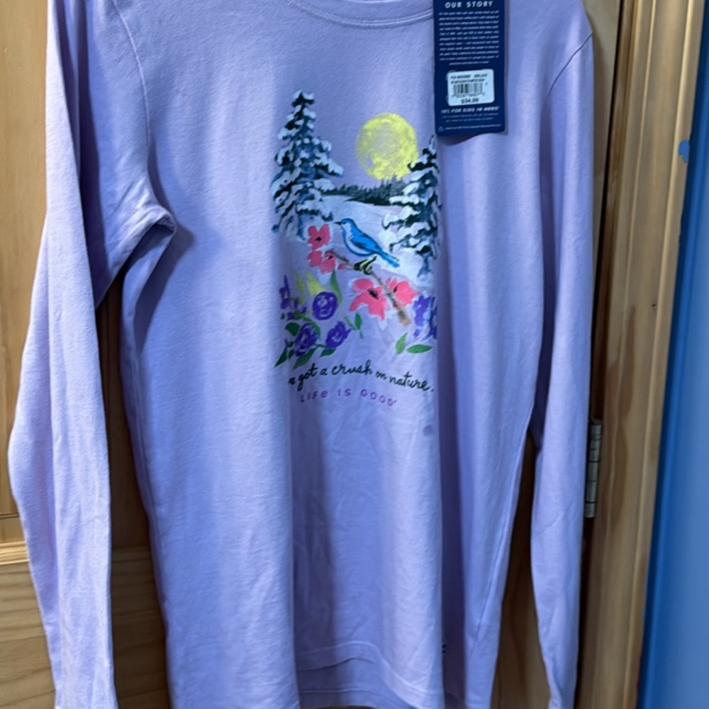 Life Is Good.. long sleeve winter shirt